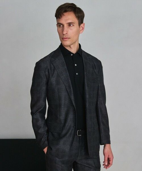 gotairiku / ゴタイリク テーラードジャケット | セットアップ仕様【猛暑対応の7機能】カラミ セットアップジャケット_グレンチェック(26年モデル) | 詳細8