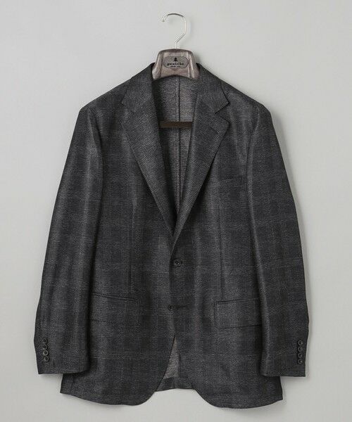 gotairiku / ゴタイリク テーラードジャケット | セットアップ仕様【猛暑対応の7機能】カラミ セットアップジャケット_グレンチェック(26年モデル) | 詳細9