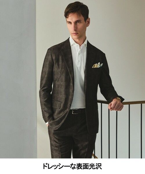 gotairiku / ゴタイリク テーラードジャケット | セットアップ仕様【猛暑対応の7機能】カラミ セットアップジャケット_グレンチェック(26年モデル) | 詳細3