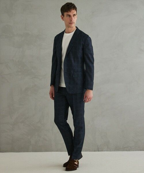 gotairiku / ゴタイリク テーラードジャケット | セットアップ仕様【猛暑対応の7機能】カラミ セットアップジャケット_グレンチェック(26年モデル) | 詳細10