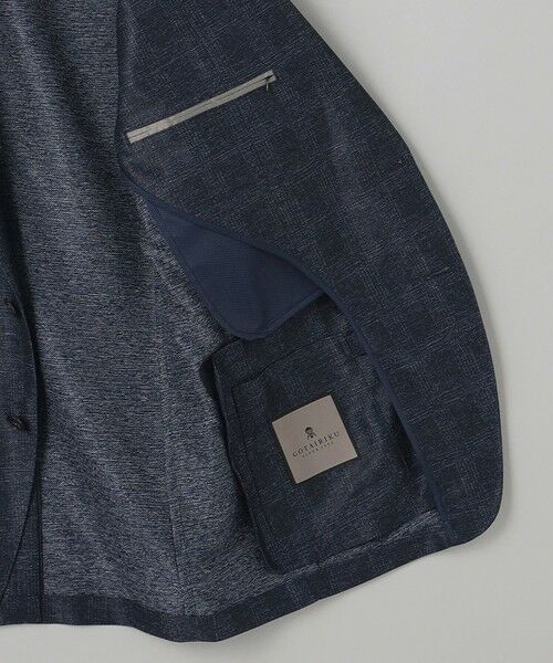 gotairiku / ゴタイリク テーラードジャケット | セットアップ仕様【猛暑対応の7機能】カラミ セットアップジャケット_グレンチェック(26年モデル) | 詳細27