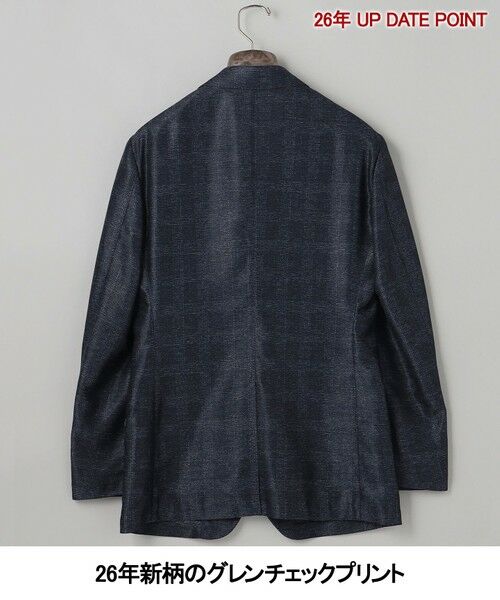 gotairiku / ゴタイリク テーラードジャケット | セットアップ仕様【猛暑対応の7機能】カラミ セットアップジャケット_グレンチェック(26年モデル) | 詳細11