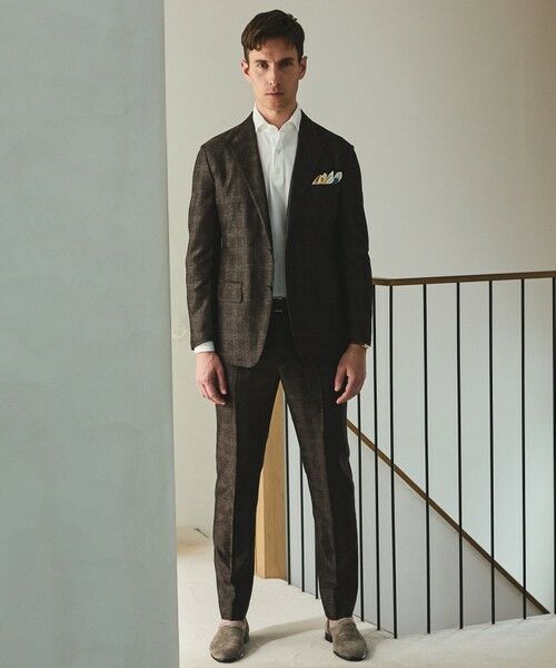 gotairiku / ゴタイリク テーラードジャケット | セットアップ仕様【猛暑対応の7機能】カラミ セットアップジャケット_グレンチェック(26年モデル) | 詳細29