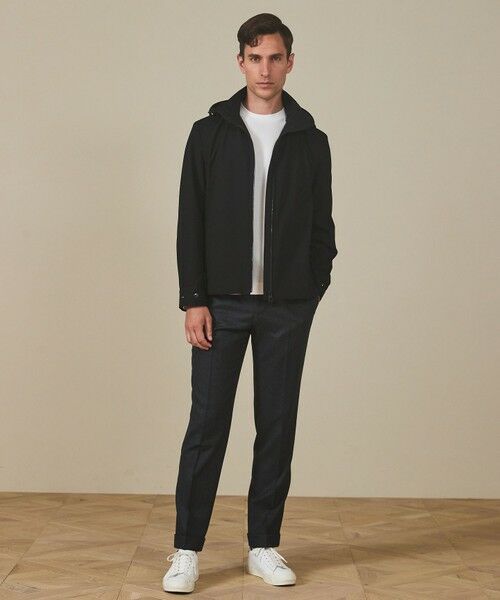 gotairiku / ゴタイリク カットソー | 仕事で着られる綿100%【クルー以上モック未満】カバーネック DRESS Tシャツ(26年モデル) | 詳細21