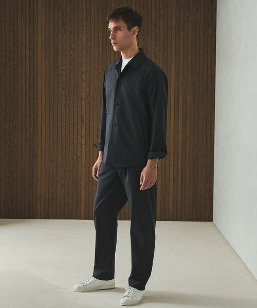 gotairiku / ゴタイリク カットソー | 仕事で着られる綿100%【クルー以上モック未満】カバーネック DRESS Tシャツ(26年モデル) | 詳細7