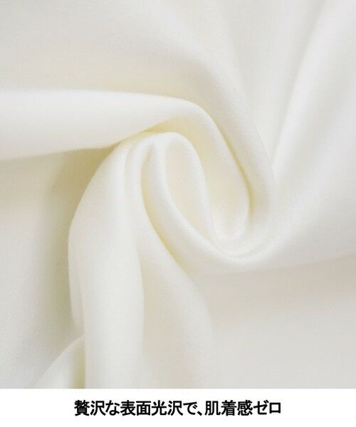 gotairiku / ゴタイリク カットソー | 仕事で着られる綿100%【クルー以上モック未満】カバーネック DRESS Tシャツ(26年モデル) | 詳細8