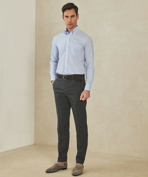 gotairiku / ゴタイリク その他パンツ | セットアップ対応【ロングセラー】ウォッシャブル サマーウール100％パンツ(ノータック)26年モデル | 詳細1