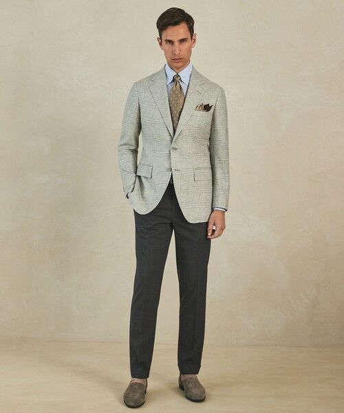 gotairiku / ゴタイリク その他パンツ | セットアップ対応【ロングセラー】ウォッシャブル サマーウール100％パンツ(ノータック)26年モデル | 詳細7