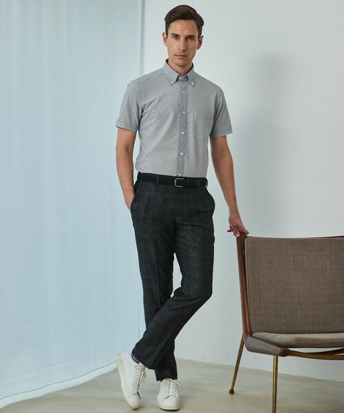 gotairiku / ゴタイリク その他パンツ | セットアップ仕様【猛暑対応の7機能】カラミ セットアップパンツ_グレンチェック(26年モデル) | 詳細1