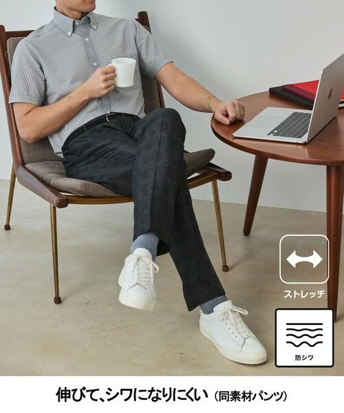 gotairiku / ゴタイリク その他パンツ | セットアップ仕様【猛暑対応の7機能】カラミ セットアップパンツ_グレンチェック(26年モデル) | 詳細4