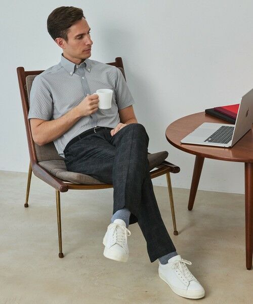 gotairiku / ゴタイリク その他パンツ | セットアップ仕様【猛暑対応の7機能】カラミ セットアップパンツ_グレンチェック(26年モデル) | 詳細9