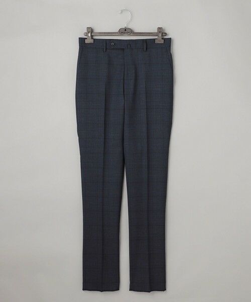 gotairiku / ゴタイリク セットアップ | シワになりにくい【御幸毛織/みゆきけおり】DRYSPINNER 平織スーツ_ネイビー格子 | 詳細13