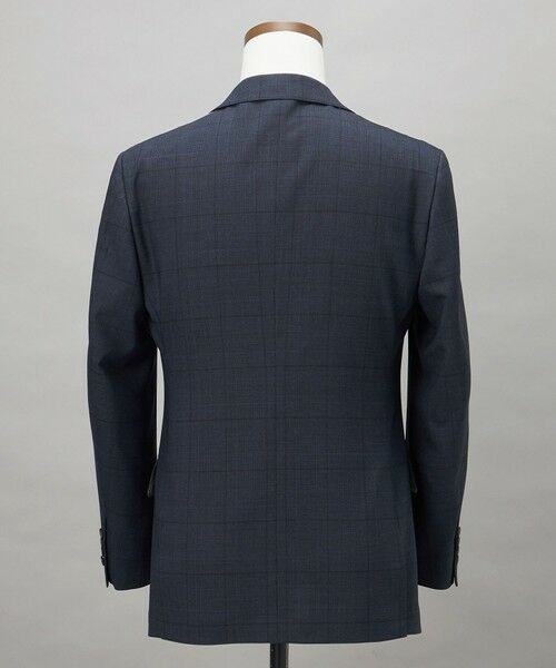 gotairiku / ゴタイリク セットアップ | シワになりにくい【御幸毛織/みゆきけおり】DRYSPINNER 平織スーツ_ネイビー格子 | 詳細4