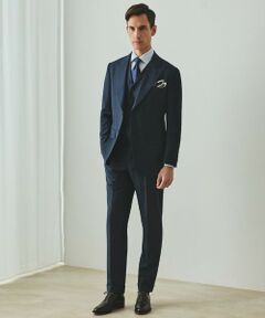 gotairiku / ゴタイリク セットアップ | シワになりにくい/通年素材【御幸毛織/みゆきけおり】Superio160 スーツ_ダークグリーン