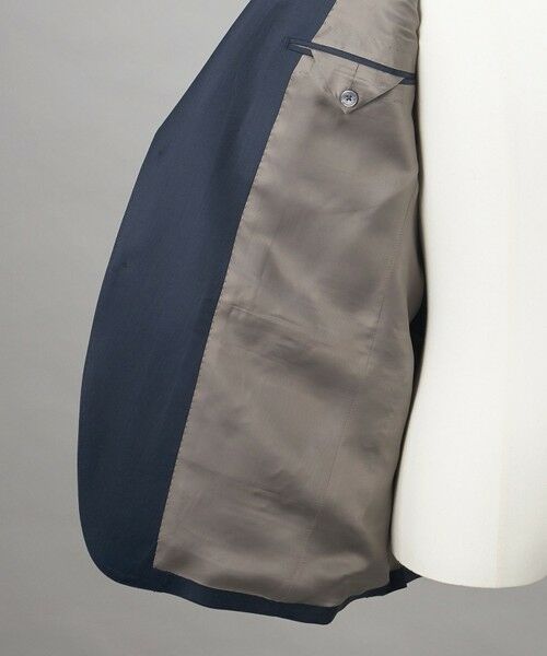 gotairiku / ゴタイリク セットアップ | シワになりにくい/通年素材【御幸毛織/みゆきけおり】Superio160 スーツ_ダークグリーン | 詳細13