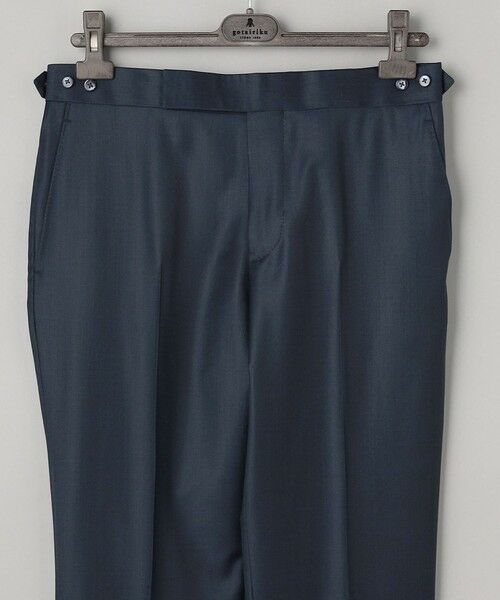 gotairiku / ゴタイリク セットアップ | シワになりにくい/通年素材【御幸毛織/みゆきけおり】Superio160 スーツ_ダークグリーン | 詳細17