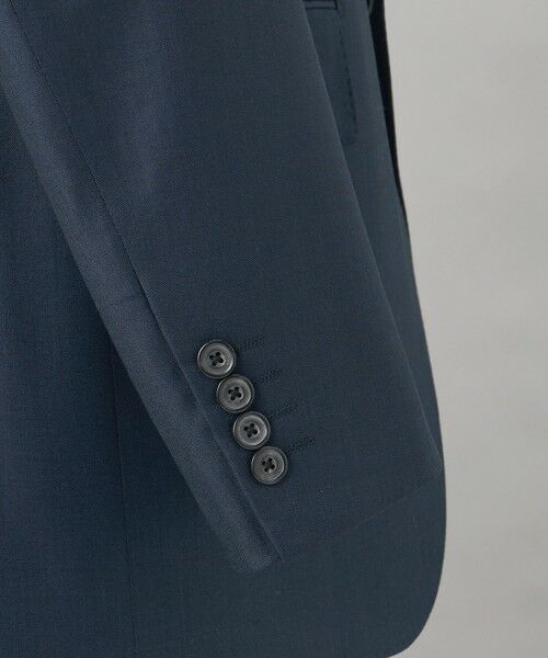 gotairiku / ゴタイリク セットアップ | シワになりにくい/通年素材【御幸毛織/みゆきけおり】Superio160 スーツ_ダークグリーン | 詳細8