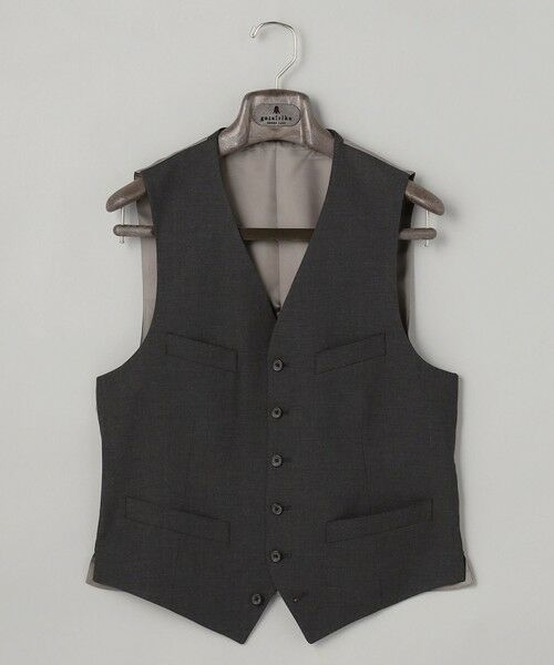 gotairiku / ゴタイリク ベスト | 次世代スーツ【2WAYストレッチ/透湿性/シワになりにくい】ハイスペック2WAYストレッチスーツベスト（グレー系）