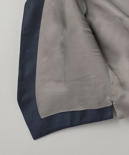 gotairiku / ゴタイリク ベスト | シワになりにくい/通年素材【御幸毛織/みゆきけおり】Superio160 ベスト_ダークグリーン | 詳細11