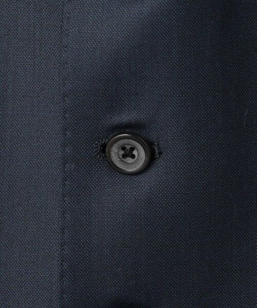 gotairiku / ゴタイリク ベスト | シワになりにくい/通年素材【御幸毛織/みゆきけおり】Superio160 ベスト_ダークグリーン | 詳細8