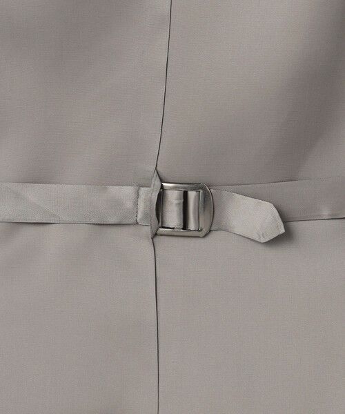 gotairiku / ゴタイリク ベスト | シワになりにくい/通年素材【御幸毛織/みゆきけおり】Superio160 ベスト_ダークグリーン | 詳細9