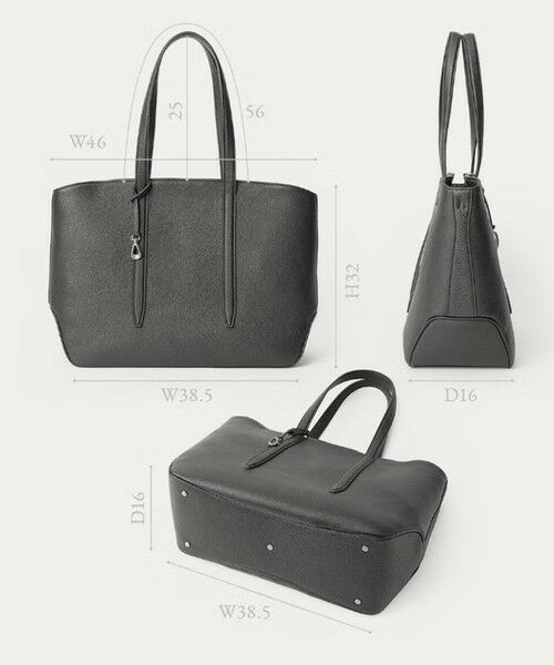 gotairiku / ゴタイリク その他 | 【ETIAM】シュリンク ファスナートートバッグ（L）《Flexi》 | 詳細5