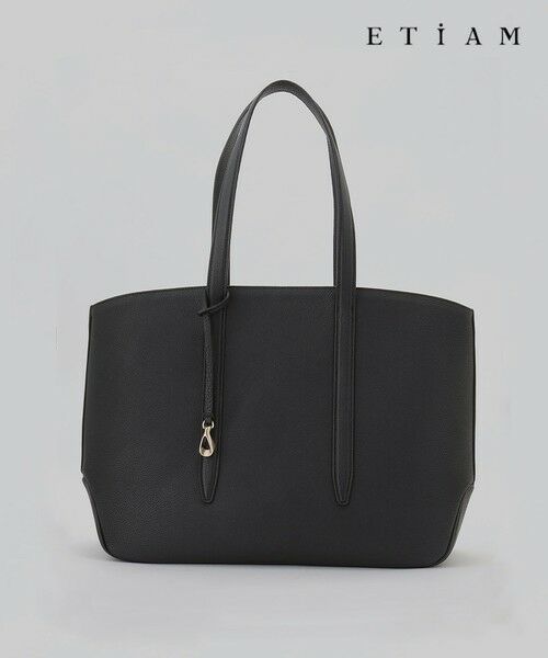 gotairiku / ゴタイリク その他 | 【ETIAM】シュリンク ファスナートートバッグ（L）《Flexi》（ブラック系）