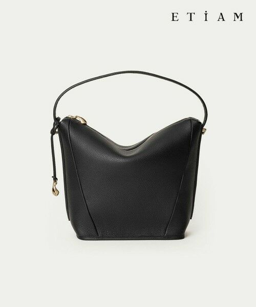 gotairiku / ゴタイリク トートバッグ | 【ETIAM】シュリンク ２Wayショルダーバッグ《Union》（ブラック系）