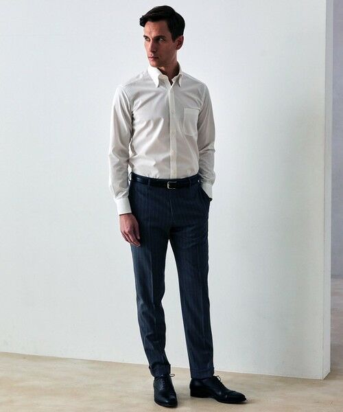 gotairiku / ゴタイリク シャツ・ブラウス | 【形態安定】PREMIUMPLEATS_スナップダウン 通年ドレスシャツ(26年モデル) | 詳細1