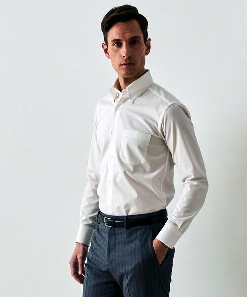 gotairiku / ゴタイリク シャツ・ブラウス | 【形態安定】PREMIUMPLEATS_スナップダウン 通年ドレスシャツ(26年モデル) | 詳細2