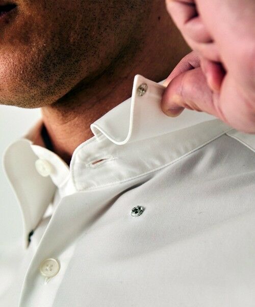 gotairiku / ゴタイリク シャツ・ブラウス | 【形態安定】PREMIUMPLEATS_スナップダウン 通年ドレスシャツ(26年モデル) | 詳細3