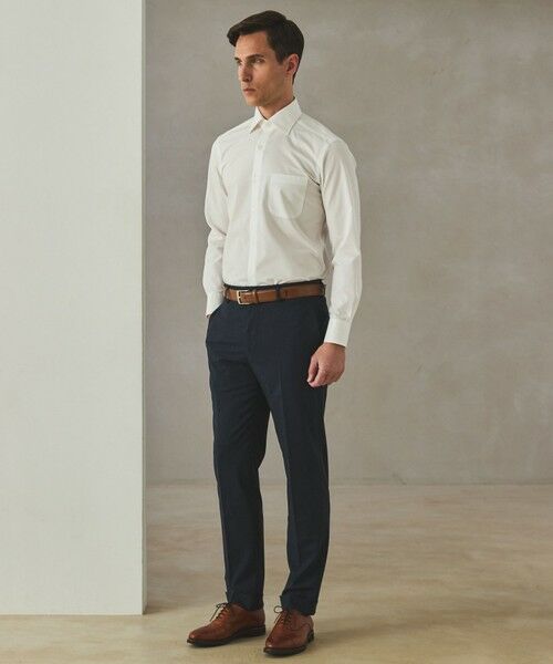 gotairiku / ゴタイリク シャツ・ブラウス | 【形態安定】PREMIUMPLEATS_セミワイドカラー _織柄_通年ドレスシャツ(26年モデル) | 詳細1