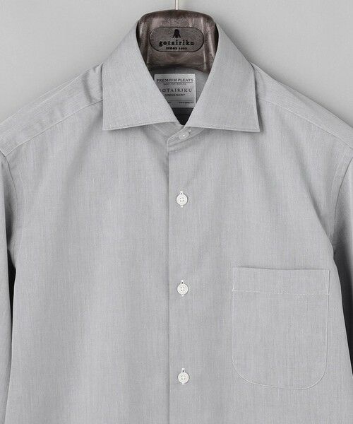 gotairiku / ゴタイリク シャツ・ブラウス | 【形態安定】PREMIUMPLEATS_ワイドカラー _通年ドレスシャツ(26年春夏限定色) | 詳細3