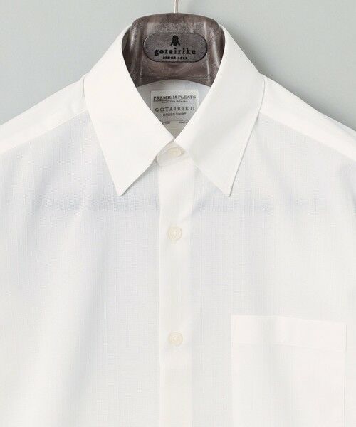 gotairiku / ゴタイリク シャツ・ブラウス | 春夏向け【形態安定】SUMMERPREMIUMPLEATS_スナップダウンカラー _織柄_ 長袖ドレスシャツ(26年モデル) | 詳細23