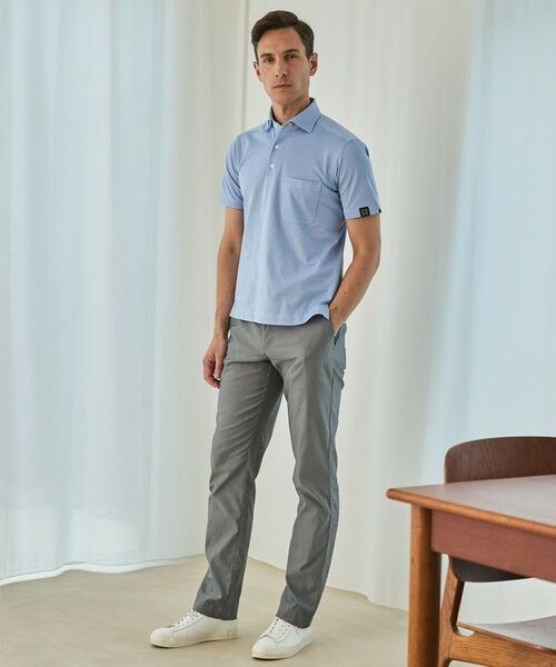 gotairiku / ゴタイリク その他パンツ | スラックスほど硬すぎず チノよりキレイ【接触冷感/吸水速乾/ストレッチ】クールモーション コットンパンツ | 詳細9