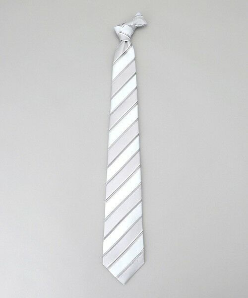 gotairiku / ゴタイリク ネクタイ | 【WEAR BLACK】フォーマル用_ストライプ ネクタイ | 詳細1