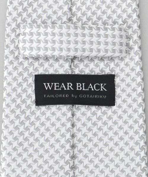gotairiku / ゴタイリク ネクタイ | 【WEAR BLACK】フォーマル用_千鳥 ネクタイ | 詳細5