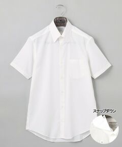 gotairiku / ゴタイリク シャツ・ブラウス | 春夏向け【形態安定】SUMMERPREMIUMPLEATS_スナップダウンカラー 半袖ドレスシャツ(25年モデル)