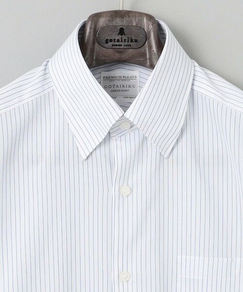 gotairiku / ゴタイリク シャツ・ブラウス | 春夏向け【形態安定】SUMMERPREMIUMPLEATS_スナップダウンカラー 半袖ドレスシャツ(25年モデル) | 詳細7
