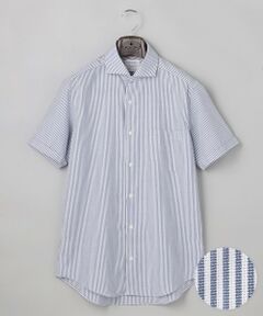 gotairiku / ゴタイリク シャツ・ブラウス | 春夏向け【形態安定】SUMMERPREMIUMPLEATS_セミワイドカラー 半袖ドレスシャツ(26年限定色)