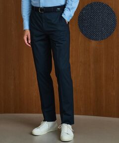 gotairiku / ゴタイリク その他パンツ | 秋の快適7機能【サラッと蒸れにくい/伸びてシワになりにくい】DOTジャージセットアップパンツ_ヘリンボーン柄