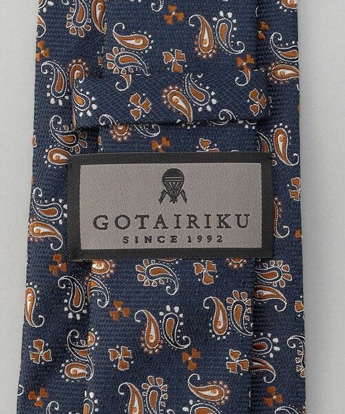 gotairiku / ゴタイリク ネクタイ | GOTAIRIKU別注【日本製】シルク ネクタイ_ペイズリー柄 | 詳細4