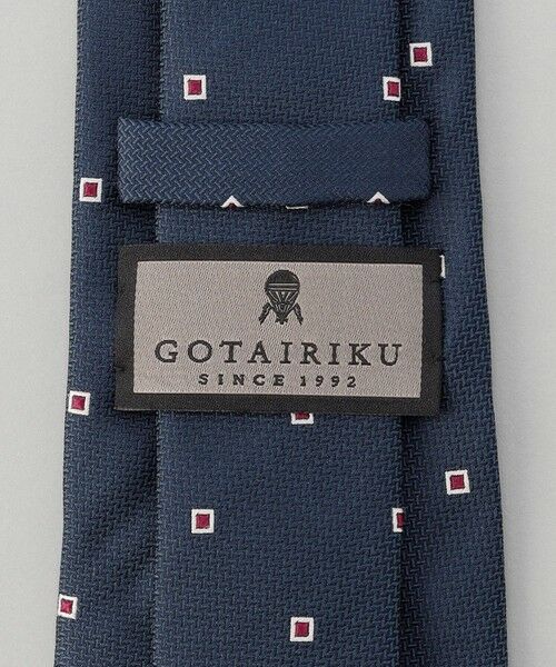 gotairiku / ゴタイリク ネクタイ | GOTAIRIKU別注【日本製】シルク ネクタイ_小紋柄 | 詳細4