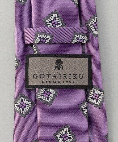 gotairiku / ゴタイリク ネクタイ | GOTAIRIKU別注【日本製】シルク ネクタイ_小紋柄 | 詳細4