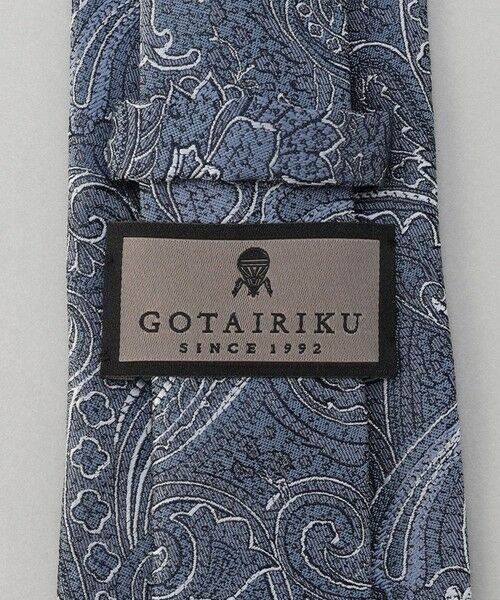 gotairiku / ゴタイリク ネクタイ | GOTAIRIKU別注【日本製】シルク ネクタイ_ペイズリー柄 | 詳細4