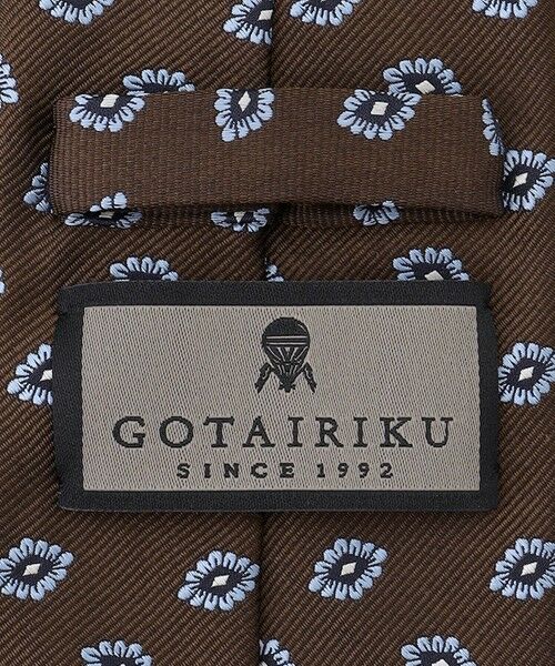 gotairiku / ゴタイリク ネクタイ | GOTAIRIKU別注【MANTERO/マンテロ】ネクタイ_小紋柄 | 詳細4