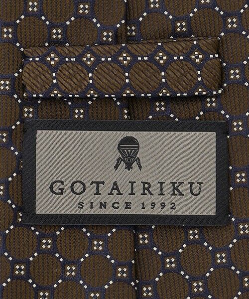 gotairiku / ゴタイリク ネクタイ | GOTAIRIKU別注【MANTERO/マンテロ】ネクタイ_格子柄 | 詳細4