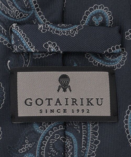 gotairiku / ゴタイリク ネクタイ | GOTAIRIKU別注【MANTERO/マンテロ】ネクタイ_ペイズリー柄 | 詳細8