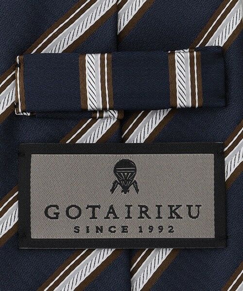 gotairiku / ゴタイリク ネクタイ | GOTAIRIKU別注【MANTERO/マンテロ】ネクタイ_レジメンタル | 詳細4