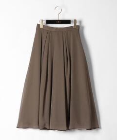 GRACE CONTINENTAL / グレースコンチネンタル ミニ・ひざ丈スカート | タックフレアースカート